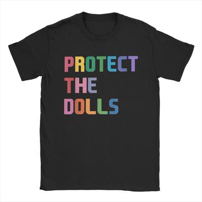 Chraňte panenky Citát Pánská trička Trans Ženy Solidarita Vintage Tričko Trička s krátkým rukávem Čistá bavlna Nápad na dárek Oblečení