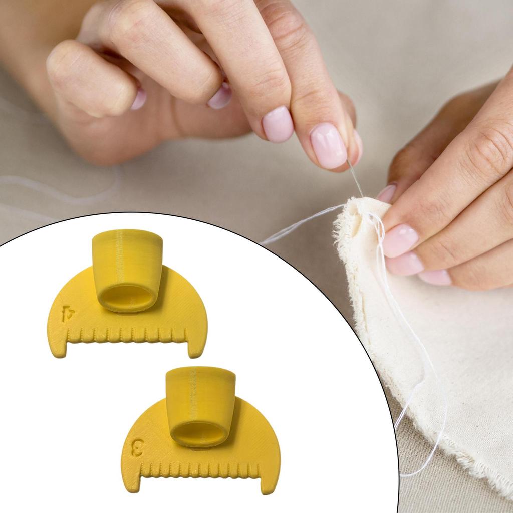Nástroj pro průvodce stehem kobercovým stehem 2 kusy 4 mm a 3 mm 3D tištěný opakovaně použitelný měřidlo Ruční stehovací nástroj pro pletací přízi Řemeslné práce