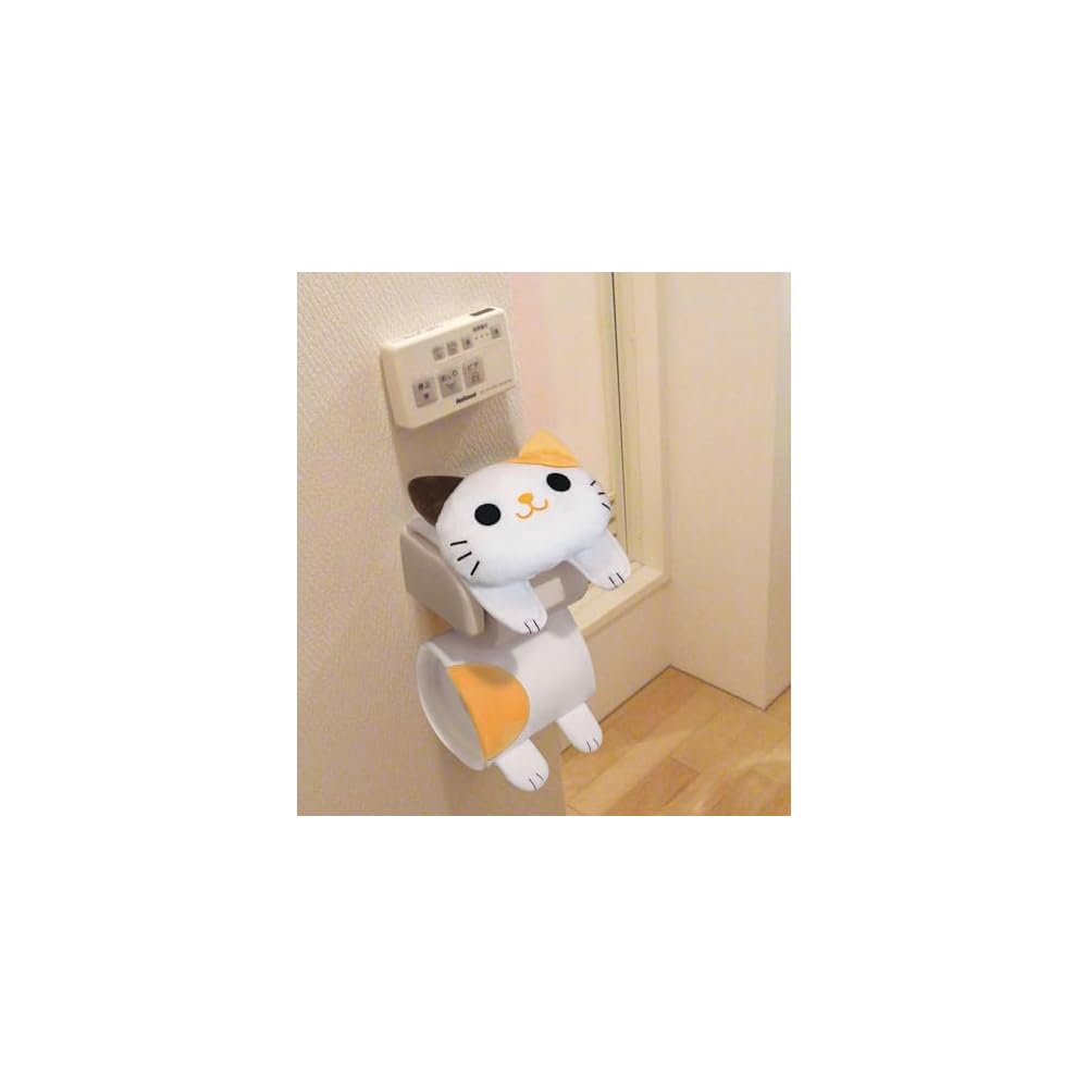 Cat Plush Toilet Paper Holder Cute Cat Cover Bathroom Accessory