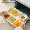 Multi-Compartment Ceramic Meal Plate
