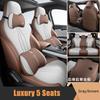 Custom Fit Car Seat Covers For BYD Qin Plus 2025 2025 2025 2025  Full Covered Cushion Car Seat Protective Cover Auto Accessories