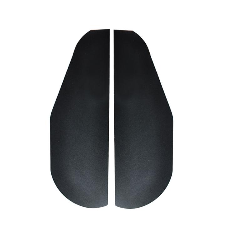 

Car Rear View Mirror Rain Eyebrow Cover Catering Mirror Aluminum Alloy Rain Shield DM-104 (Black) чёрный