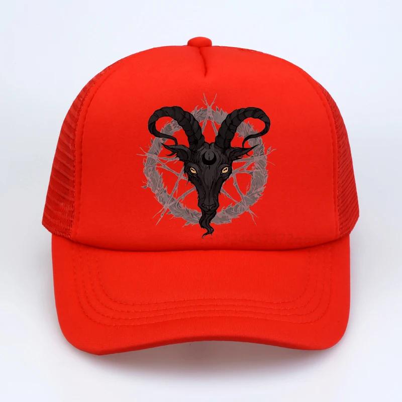 lets Summon Demons Baseball cap demon Summon Summer mesh Breathable snapback hat adjustable sun hats