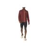 Asics Solid Color Zip-Up Hooded Long Sleeve Jacket Men jackets Red 2011C259-600