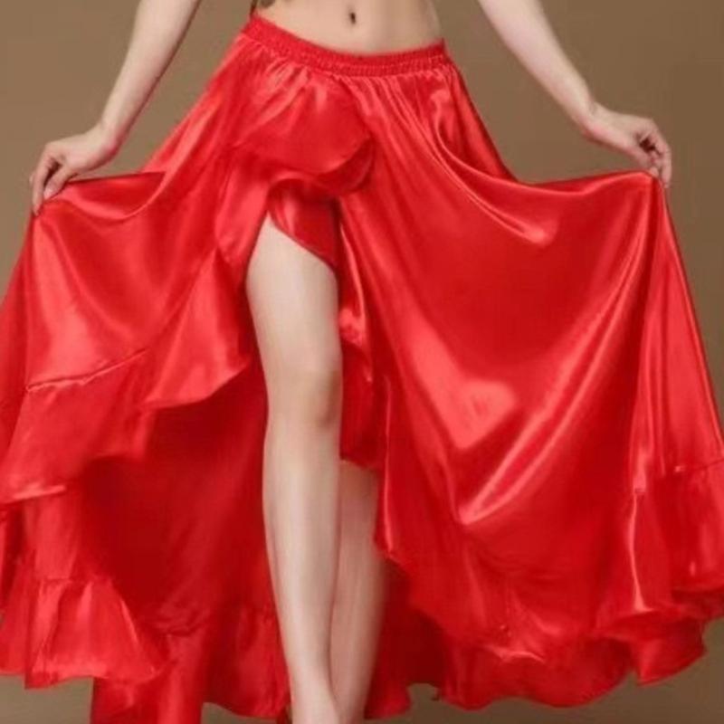 3Pcs Belly Dance Costumes Set for Women Girls Belly Dance Bra Tops with Skirt Sequins Waist Belt Belly Dancer Outfits