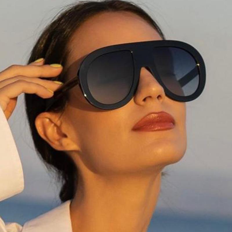 European American Style Fashion Sunglasses Pilot Shape UV400 Protection Sun Glasses Women Hiking Travelling Woman Sun Glass