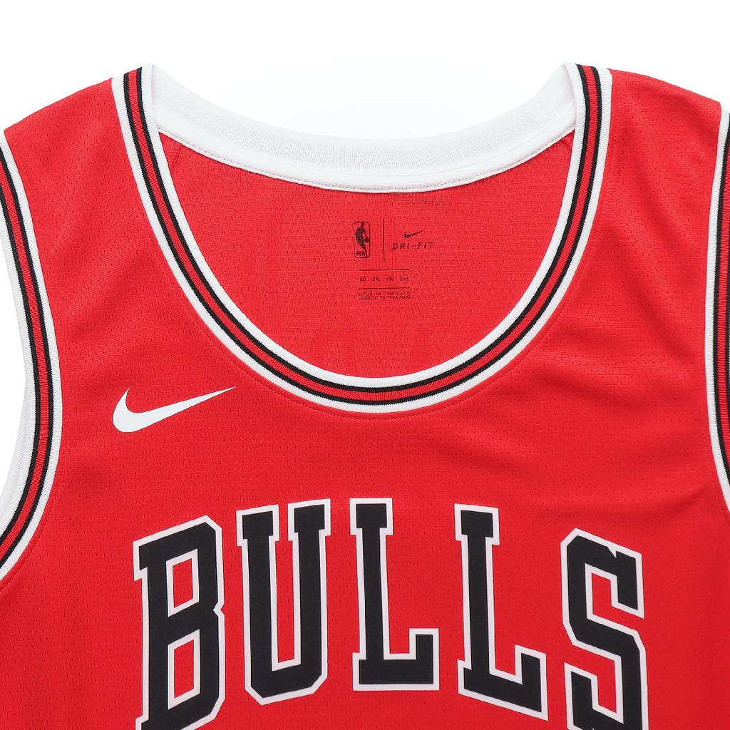 Nike Vintage Breathable Sleeveless Basketball Jersey, Fan Edition, Chicago Bulls, Wade #3 Men Tops Red 864465-658