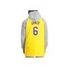Nike NBA L.A. Lakers LeBron James Icon Edition Authentic Jersey Yellow Men Streetwear DB3317-730