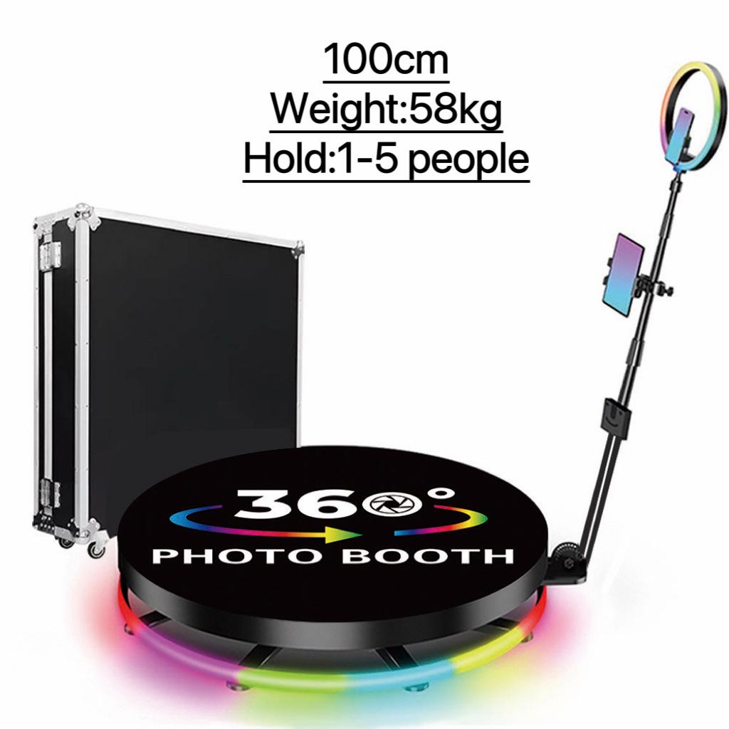 360 Spin Custom Photo Booth Rental for Parties & Weddings