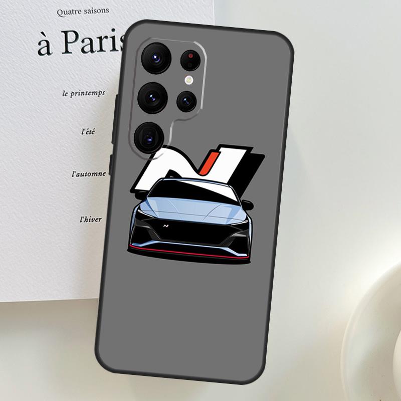 i30N Sports Car Case For Samsung Galaxy S22 S23 Plus S21 S23 Ultra S20 FE S8 S9 S10 Note 10 20 Ultra Coque