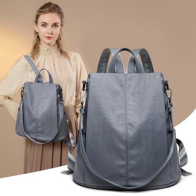 Anti-theft Backpack Women Easy To Take Fashion Canvas Bag Bag Bag Oxford Cloth Multi-purpose Backpack