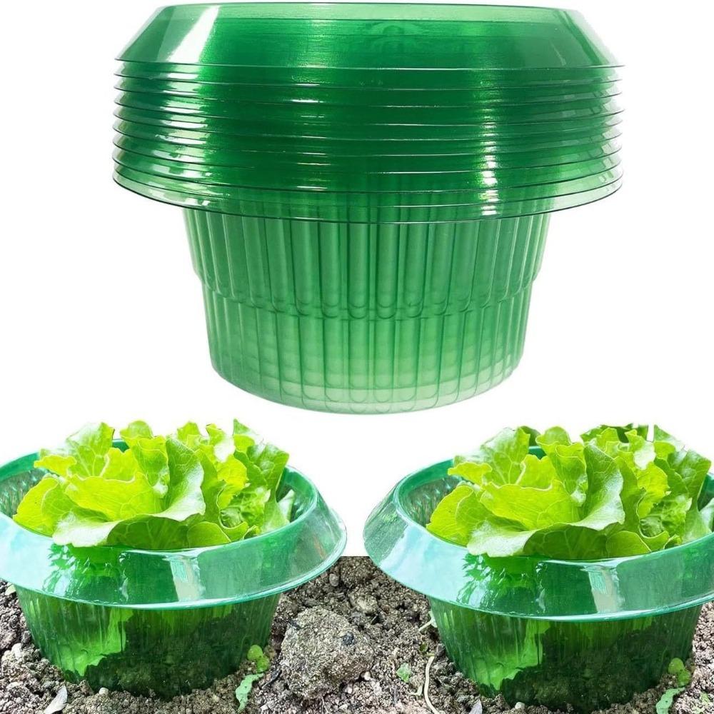 5PCS Snail Collars Plant Snail Collars Lightweight Reusable Plant Protection Collars Plastic Agricultural Plant Snail Guard