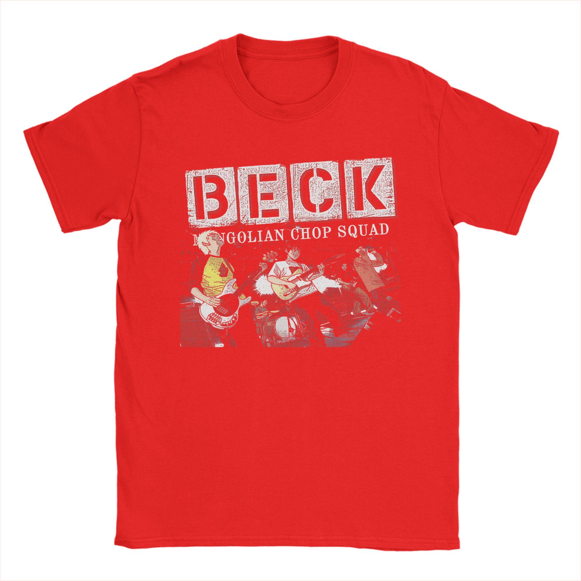 

Anime Beck Mongolian Chop Squad T Shirts Mens 100 Cotton Funny TShirts Crewneck Tees Short Sleeve Clothing Birthday Present S
