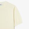 [lacoste] Women's Basic Short-Sleeve Round Neck Sweater AF335E-56GS7G
