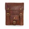 Handmade Classic Genuine Goat Leather Messenger Briefcase Laptop Satchel New Bag