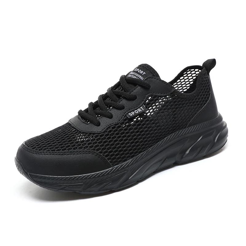 Sneakers Men 2024 Summer Mesh Breathable Lightweight Comfortable Summer Outdoor Walking Shoes Mens Running Sports Shoes Male