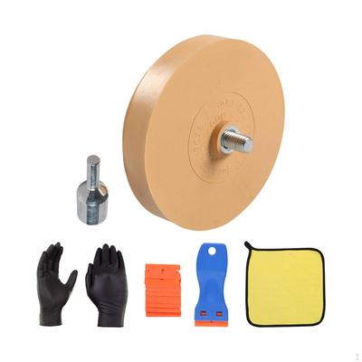 Car Decal Remover Eraser Wheel Sticker Removal Set Adhesives for Vinyl Stickers