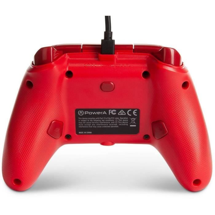 Manette filaire - Rouge - Xbox Series X et S
