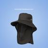 Detachable Bucket Hat Face Neck Protection Fisherman Hat New Sunscreen Hat  Outdoor Sports