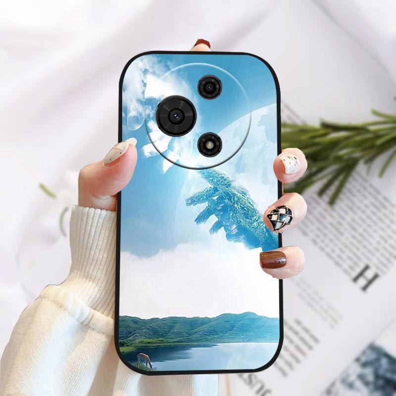 For TCL 605 4G Phone Case 60SE T517H Soft Silicone TPU Protection Back Cover For TCL 60 SE 4G Fundas TCL605 T517D Shell Bumper