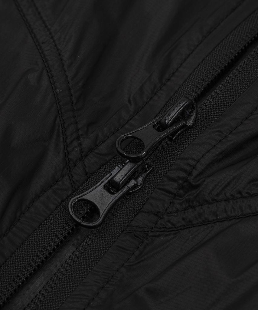 LETTERCOMO Light Sheer Hooded Jacket Black