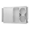 Compatible with Formula Leopard Titanium 3pro center console, this silicone storage box and eyeglass case enhance interior organization.