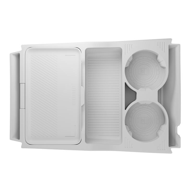 Compatible with Formula Leopard Titanium 3pro center console, this silicone storage box and eyeglass case enhance interior organization.