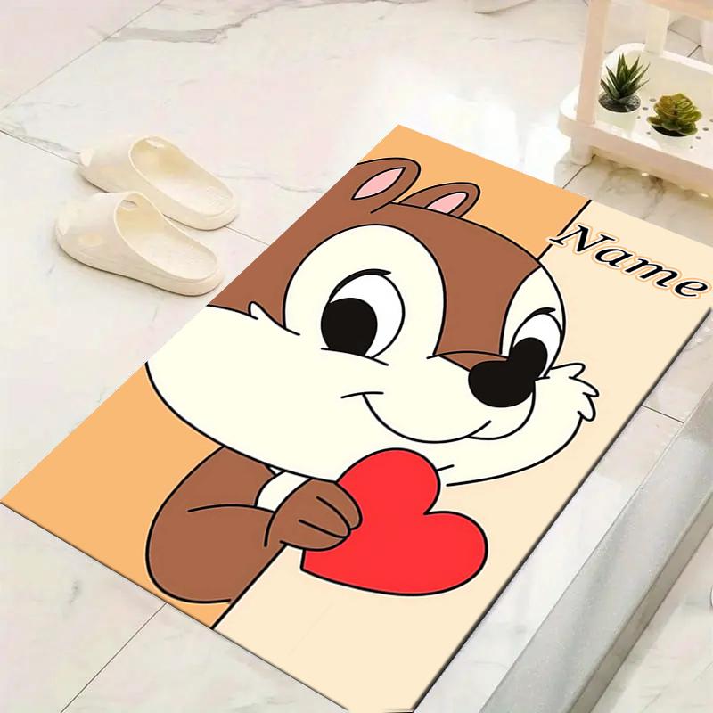 Custom 1Pc Chip Dale'S Playful Day Rug Office Carpet Indoor Outdoor Entrance Doormat Nonslip Soft And Comfortable Living Room D91621