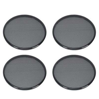 4Pcs Speaker Grill Cover Cold Rolled Steel 149mm Protective Car Speaker Mesh Cover for Home Theater Boat Automobiles