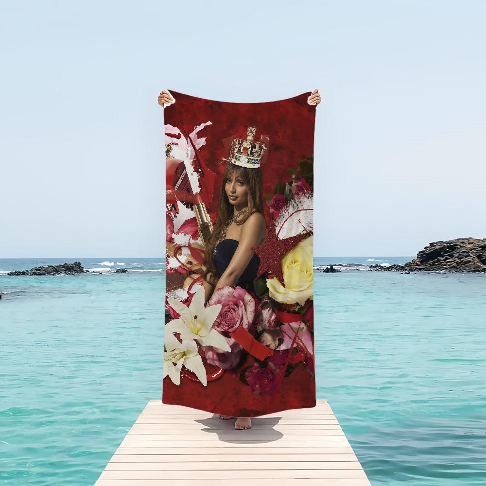 PinkPantheress Fancy That Towel Beach Quick Dry Pool Camping Towels Travel Soft Gift Gym Shower Sports