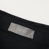 DIOR 013C502A4743 Off-White Cotton Jacquard Shirt tops 39 NavyUsed