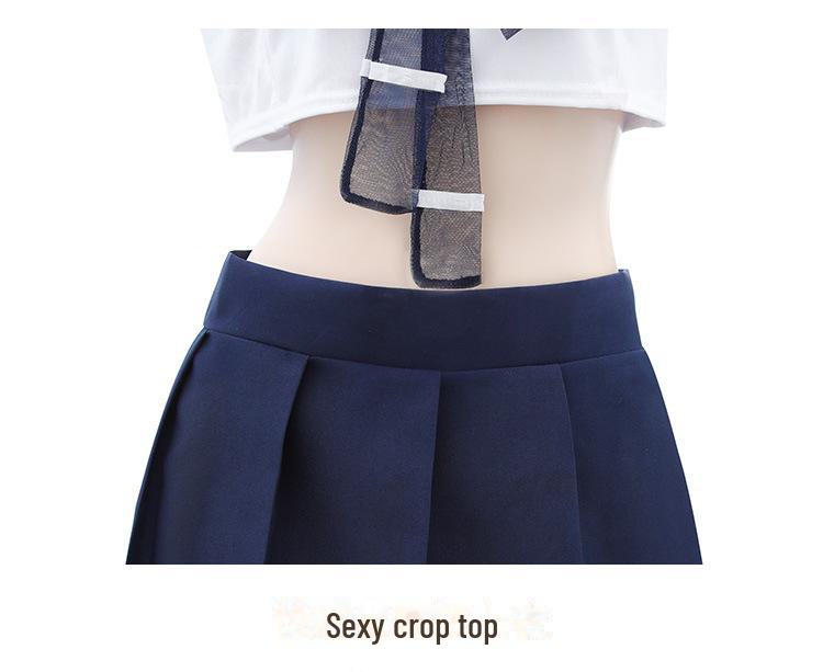 Feimu Sexy Sailor Miniskirt Uniform Lingerie, Plus Size, 20-Pack