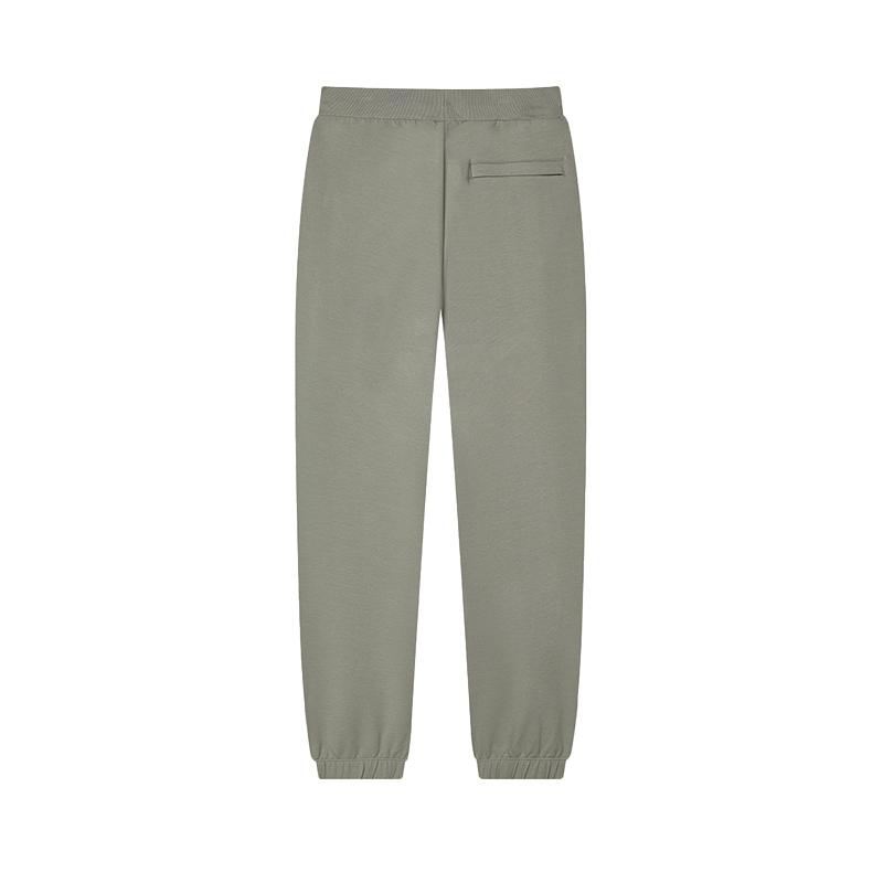 New FILA Knitted Sweatpants Men's Silent Black F11M425603FDY