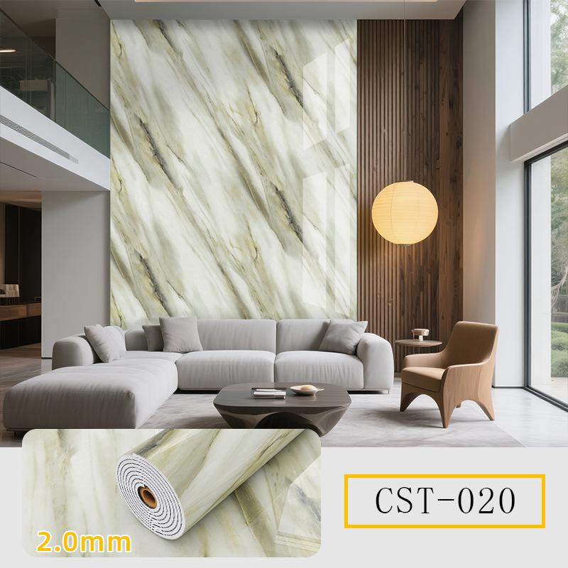 Roll-up Fliesenaufkleber Tapete Selbstklebend Wasserdichte Tapete Verdickter Marmor Verdickte Rolle Dekorative Wandaufkleber