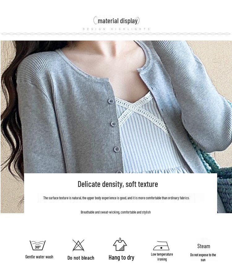 2025 Spring Maternity Lace V-Neck Dress & Knit Cardigan