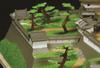 DOYUSHA Scale Japanese Famous Castle Standard Himeji Castle Plastic Model Molded Color 1/500 S-21