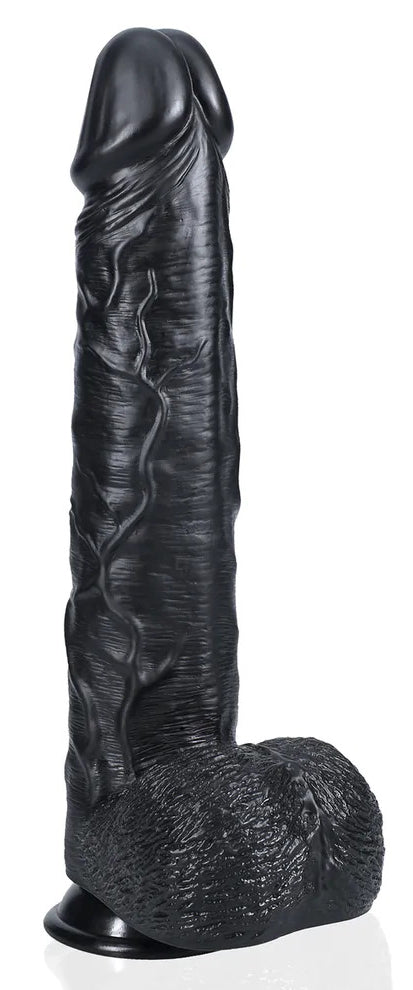 Gode Extra Long 26.5 x 6.5cm Noir - Real Rock - Dildos Noir