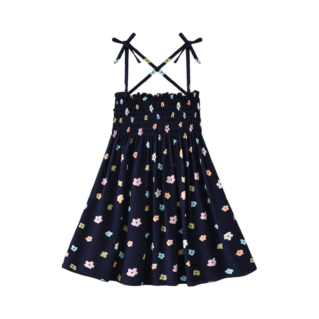 Ärmelloses Blumenkleid für Kinder - Süße Modekleider
