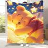 Kawaii W-Winnie Pooh Bear Cartoon Soft Flannel Throw Blanket,Cozy Warm Blanket for Bed,Sofa,Living Room,Picnic,Home Decor,Gift