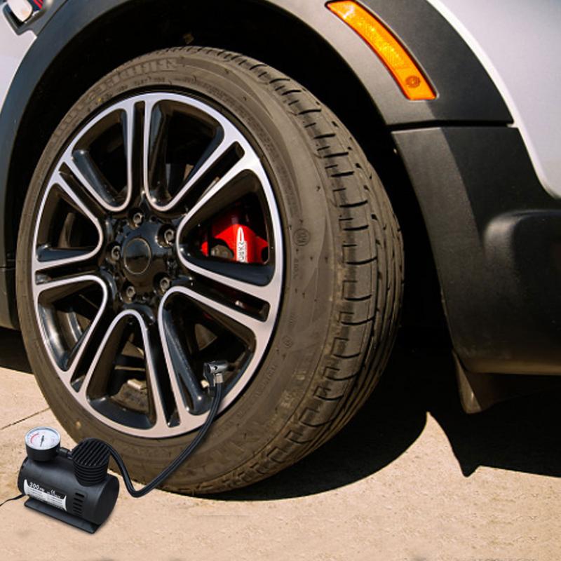 Portable 12V 300PSI Air Pump Electric Inflator Compressor Inflator Tire  Pump Car Tire Inflator Auto Accessories Repair Tool