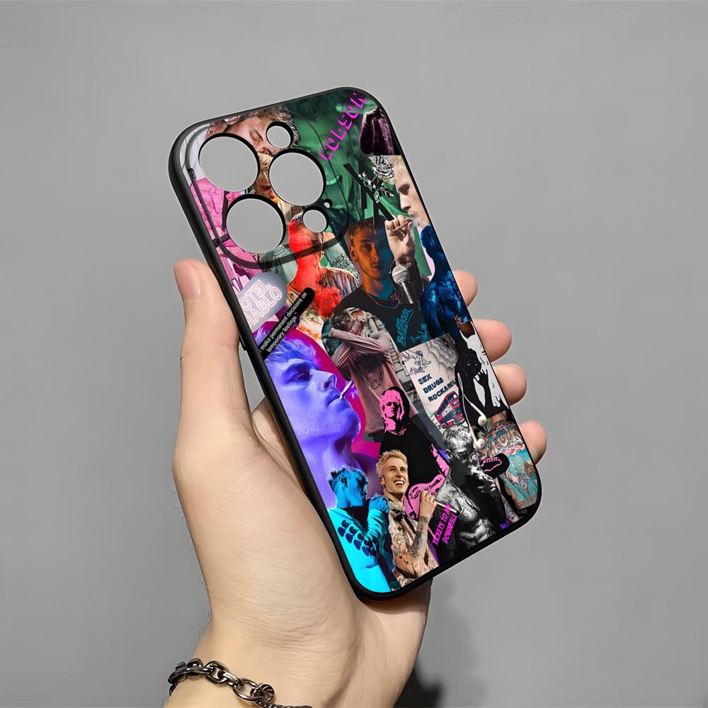 

Machine Gun Kelly Phone Case For IPhone 17 Pro Max 16 15 14 Pro Max 13 11 X Xs Xr 8 7Plus Silicone Cover iPhone 12