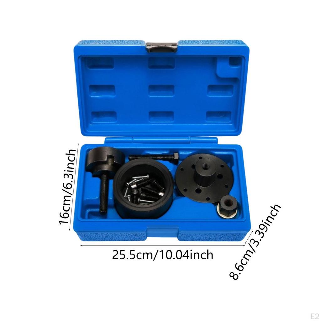 Ausbauwerkzeug Zubehör 119220 mit Tragekoffer Einfach zu bedienen Front-Öldichtring-Einbauwerkzeug für