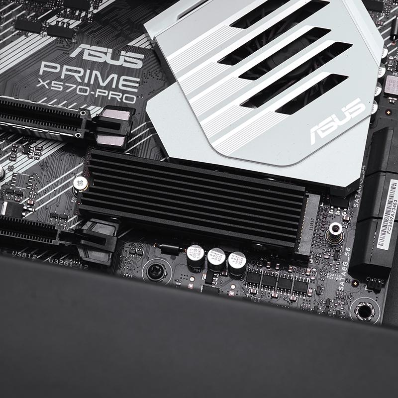 M.2 2280 SSD Cooler Radiator Aluminum Alloy Heat Cooler Radiator Heat-resistance with Thermal Silicone Pad for PS5 Game Console