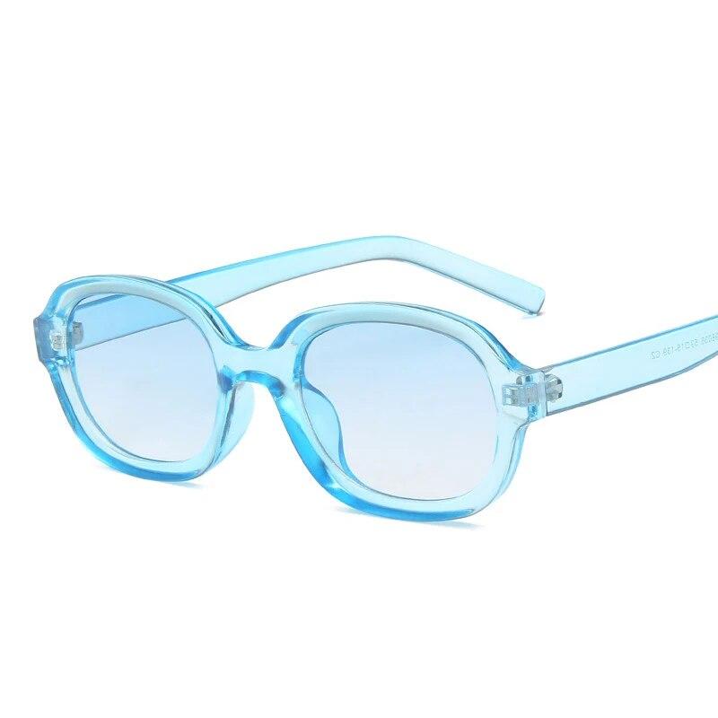 New Trend European and American Sunglasses Male Retro Sunglasses Concave Oval Glasses Sunglasses Women Sun Glasses