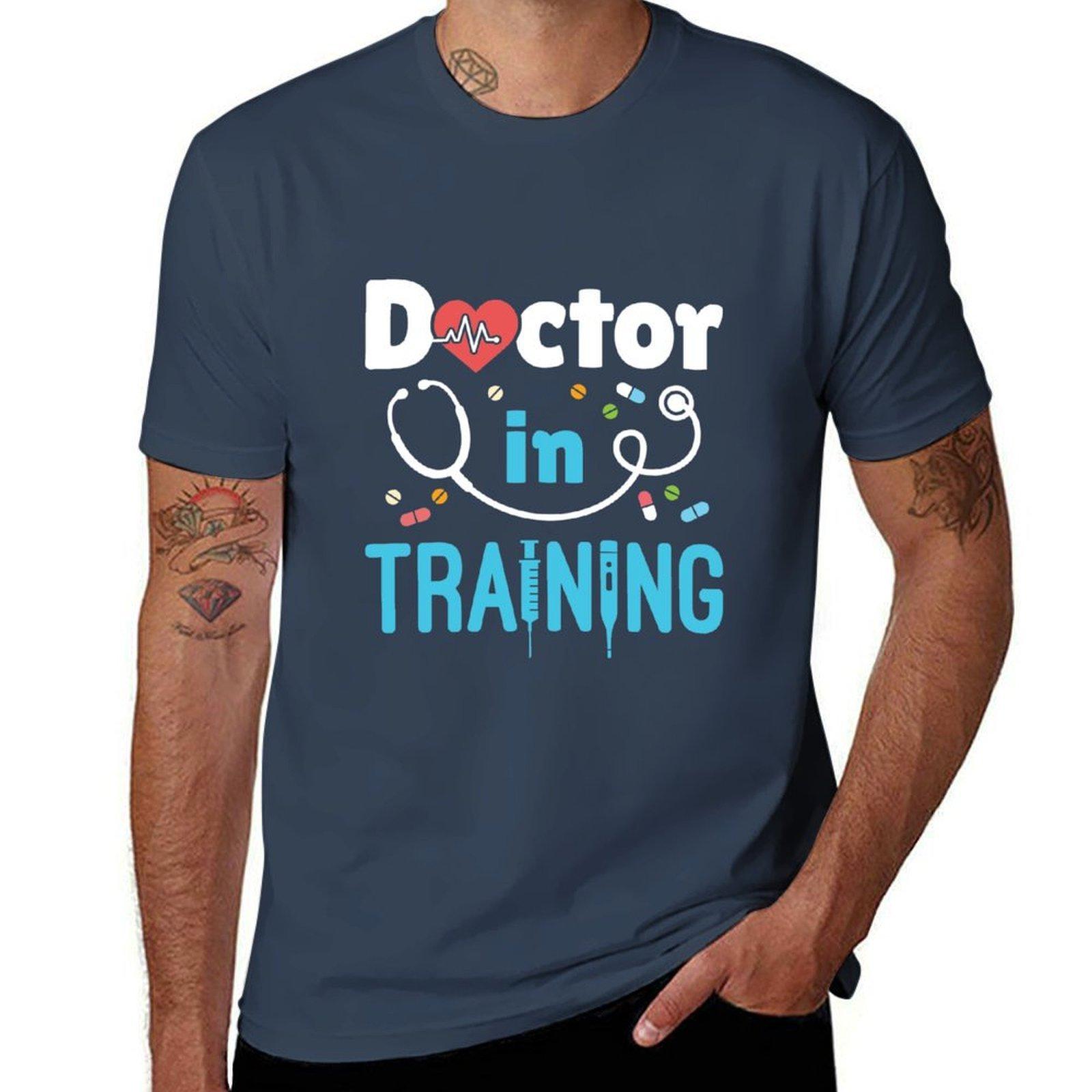 Doctor In Training Future Doctor Tshirt Durable Work Wear Tshirt S