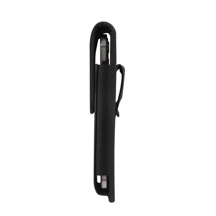 Men's Leather Vertical Belt Phone Case with Magnetic Closure for 6.1-6.7 Inch Devices - Ideal for Seniors