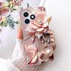 Flower Cartoon Boeknot Fashion Design Phone Case For Honor X8D 4G Funda 6.77" Soft Clear Silicone Shockproof Back Cover