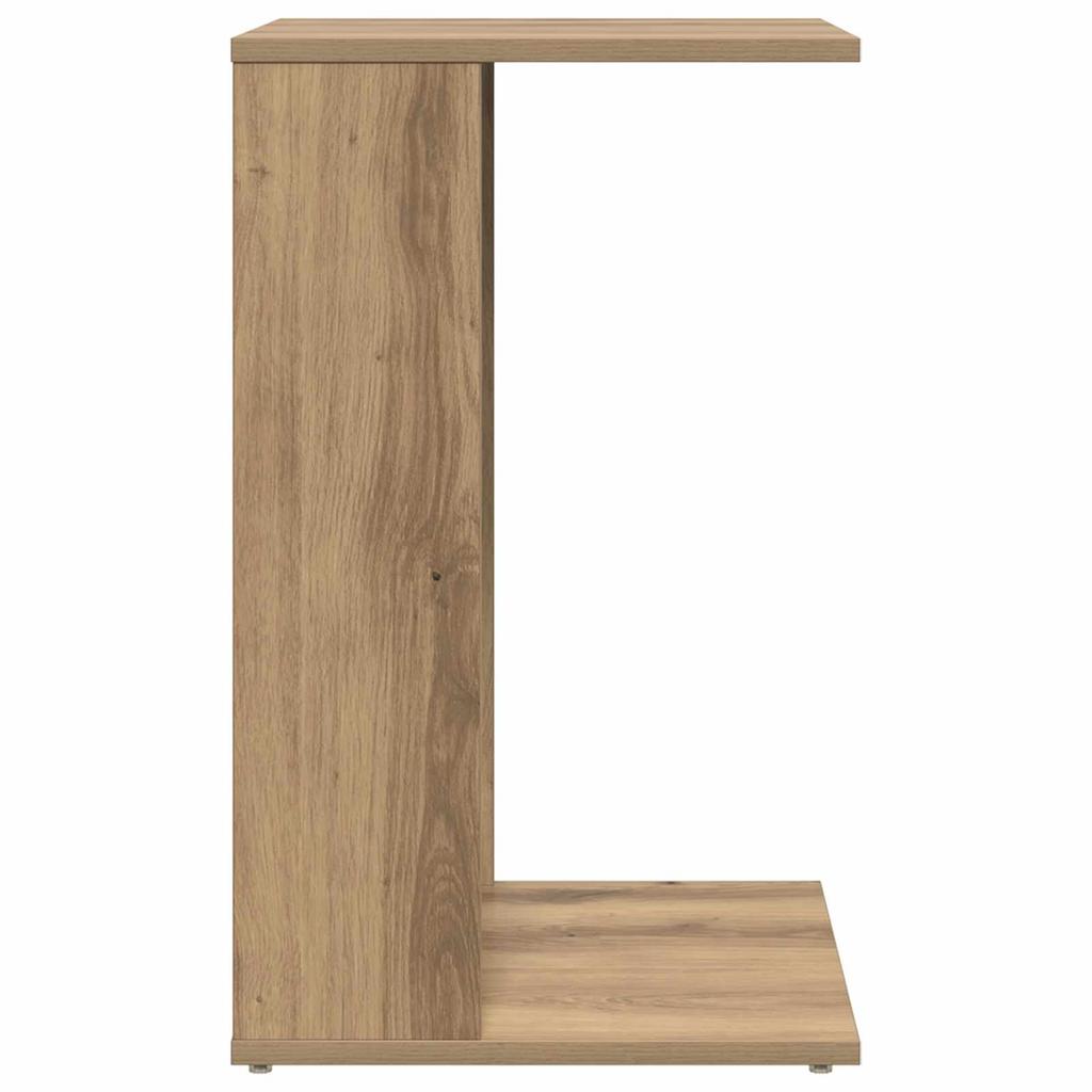 Side Table Artisan Oak 40 X 38 X 62.5 Cm Engineered Wood