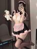 Japanese Lolita Sexy Costumes Maid Uniform Role Play Cute Sweet Schoolgirl Uniform Stage Show Costume Lingerie Exotic Outfit