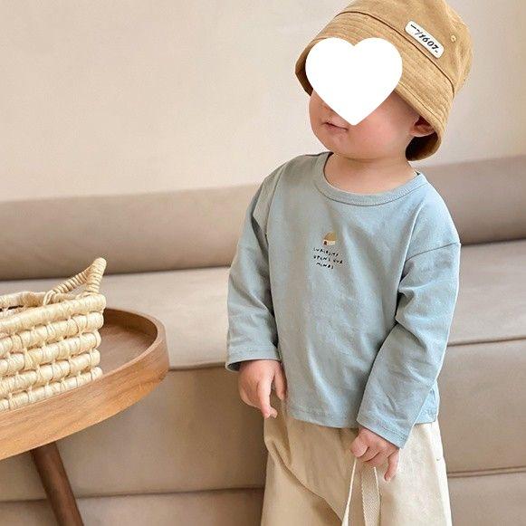 Baby Three-Piece Long Sleeve Crew Neck Tee Set – Spring Collection